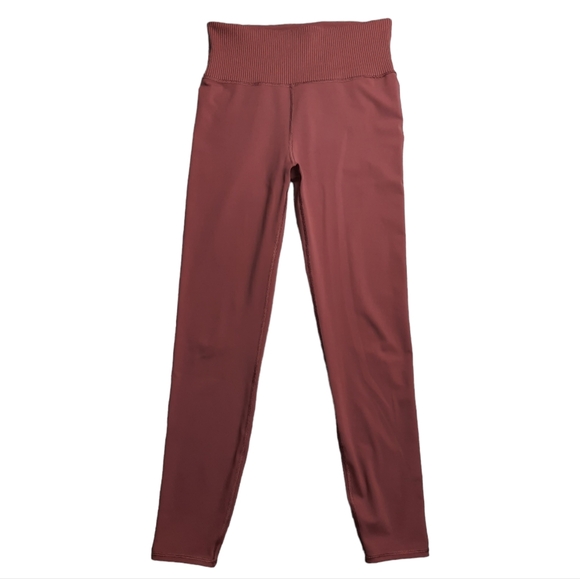 Vuori Rib Studio High Rise Legging Coconut SZ M - Picture 1 of 12